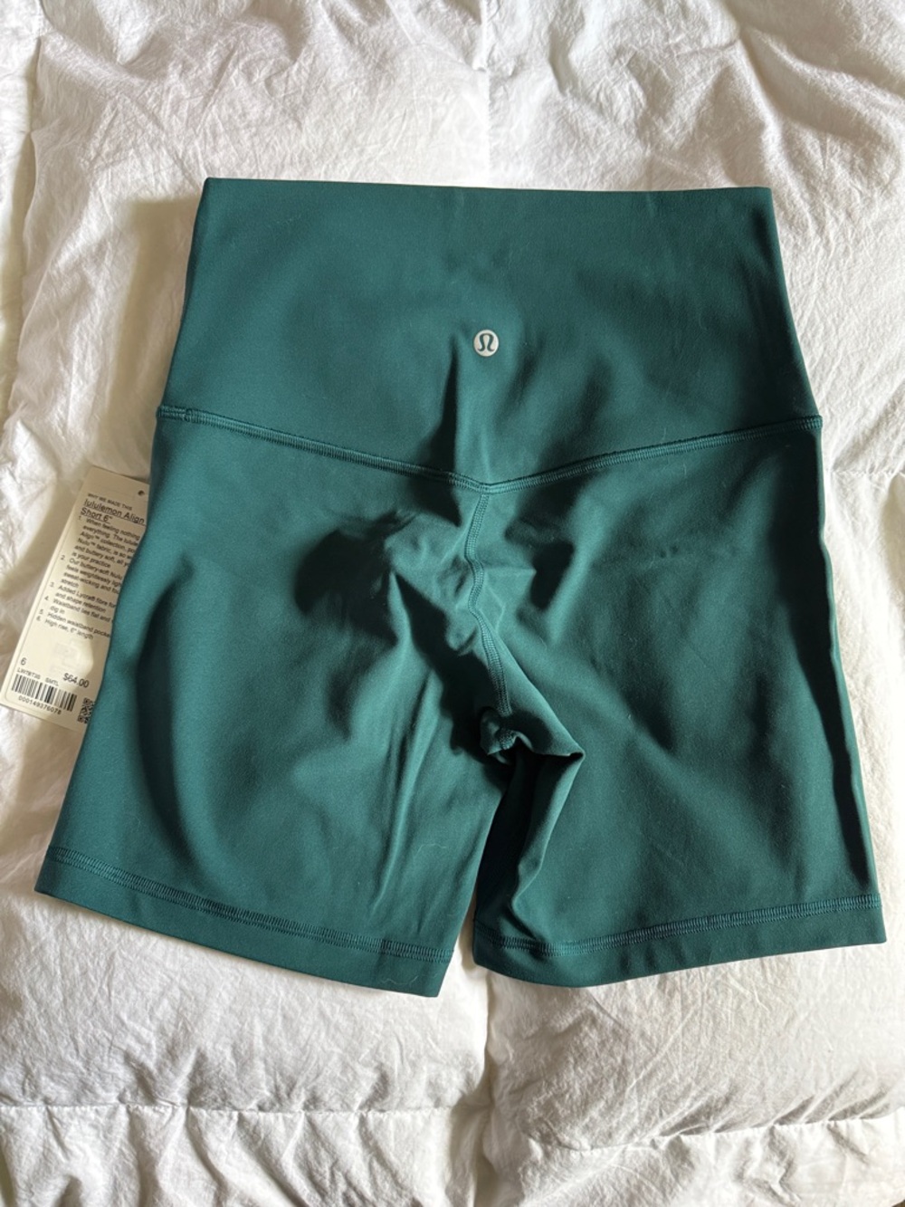 Lululemon Align High-Rise short 6” - Storm Teal - Picture 4 of 5